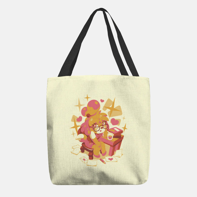 A Day At Work-None-Basic Tote-Bag-ilustrata