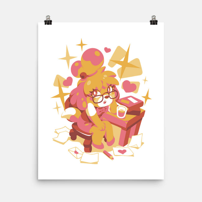 A Day At Work-None-Matte-Poster-ilustrata