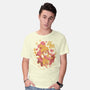 A Day At Work-Mens-Basic-Tee-ilustrata