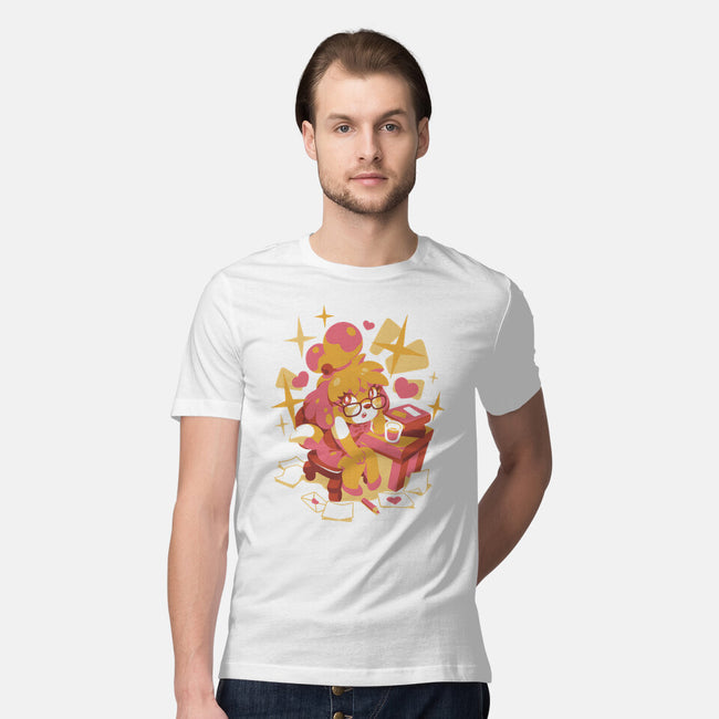 A Day At Work-Mens-Premium-Tee-ilustrata