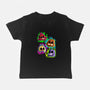 Five Nights Heads-Baby-Basic-Tee-nickzzarto