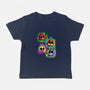 Five Nights Heads-Baby-Basic-Tee-nickzzarto
