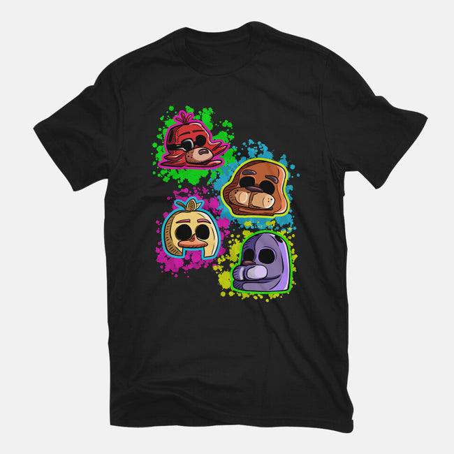 Five Nights Heads-Mens-Premium-Tee-nickzzarto