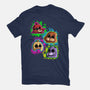 Five Nights Heads-Unisex-Basic-Tee-nickzzarto