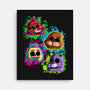 Five Nights Heads-None-Stretched-Canvas-nickzzarto