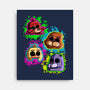 Five Nights Heads-None-Stretched-Canvas-nickzzarto