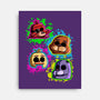 Five Nights Heads-None-Stretched-Canvas-nickzzarto
