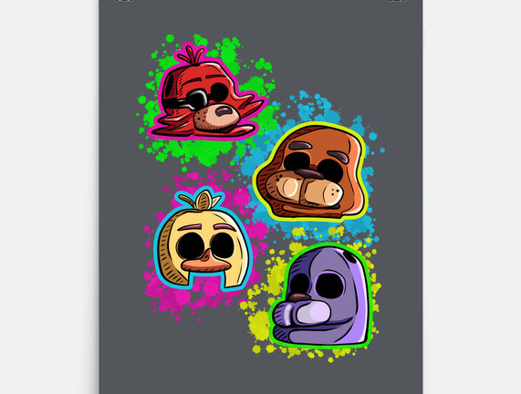 Five Nights Heads