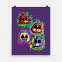 Five Nights Heads-None-Matte-Poster-nickzzarto