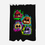 Five Nights Heads-None-Polyester-Shower Curtain-nickzzarto