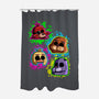 Five Nights Heads-None-Polyester-Shower Curtain-nickzzarto