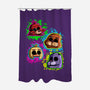 Five Nights Heads-None-Polyester-Shower Curtain-nickzzarto