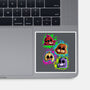 Five Nights Heads-None-Glossy-Sticker-nickzzarto