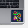 Five Nights Heads-None-Glossy-Sticker-nickzzarto