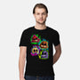 Five Nights Heads-Mens-Premium-Tee-nickzzarto