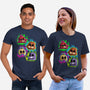 Five Nights Heads-Unisex-Basic-Tee-nickzzarto