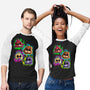 Five Nights Heads-Unisex-Baseball-Tee-nickzzarto