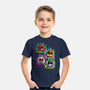Five Nights Heads-Youth-Basic-Tee-nickzzarto