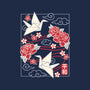 Origami Peace Crane-None-Matte-Poster-NemiMakeit