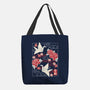 Origami Peace Crane-None-Basic Tote-Bag-NemiMakeit