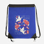 Origami Peace Crane-None-Drawstring-Bag-NemiMakeit