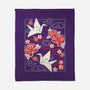 Origami Peace Crane-None-Fleece-Blanket-NemiMakeit