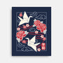 Origami Peace Crane-None-Stretched-Canvas-NemiMakeit