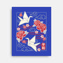 Origami Peace Crane-None-Stretched-Canvas-NemiMakeit