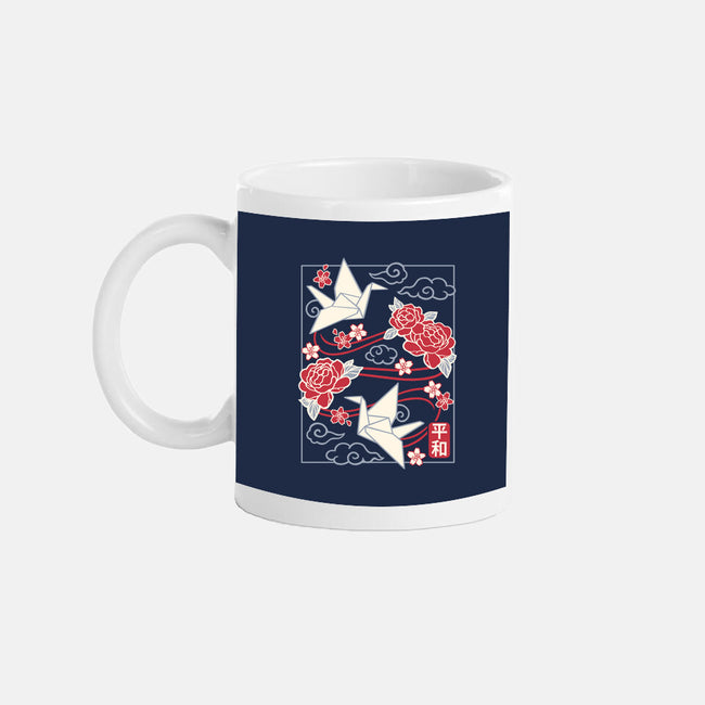 Origami Peace Crane-None-Mug-Drinkware-NemiMakeit