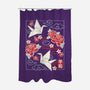Origami Peace Crane-None-Polyester-Shower Curtain-NemiMakeit