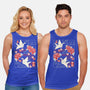 Origami Peace Crane-Unisex-Basic-Tank-NemiMakeit