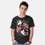 Origami Peace Crane-Mens-Basic-Tee-NemiMakeit