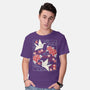Origami Peace Crane-Mens-Basic-Tee-NemiMakeit