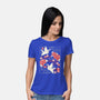 Origami Peace Crane-Womens-Basic-Tee-NemiMakeit
