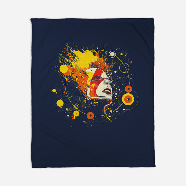 Space Oddity-None-Fleece-Blanket-kharmazero