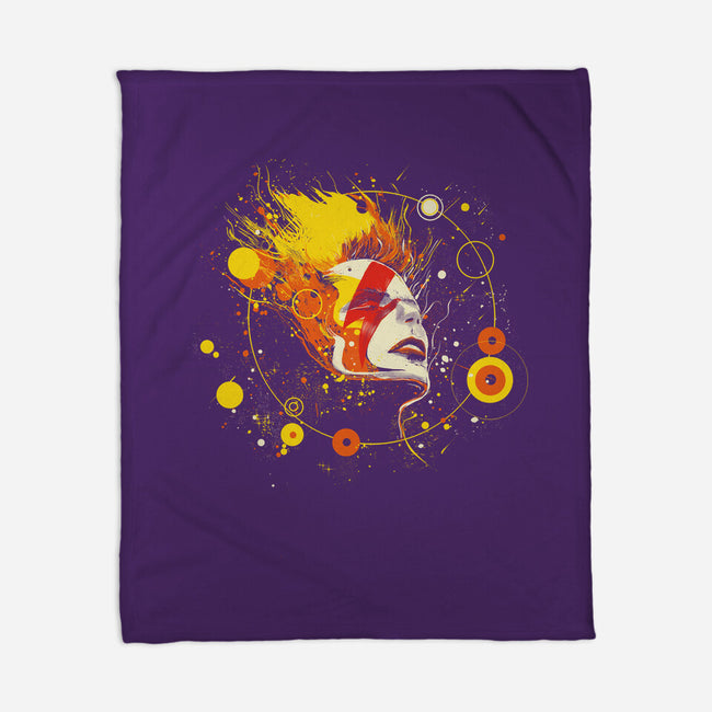 Space Oddity-None-Fleece-Blanket-kharmazero