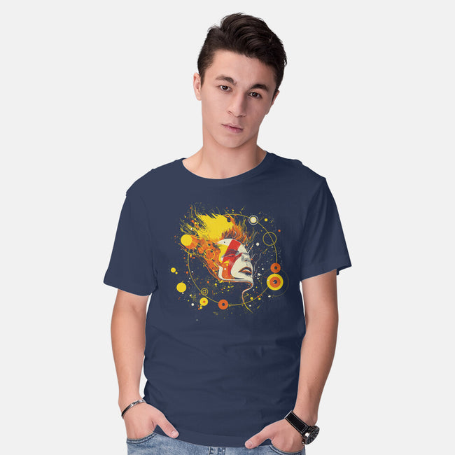 Space Oddity-Mens-Basic-Tee-kharmazero