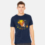 Space Oddity-Mens-Heavyweight-Tee-kharmazero