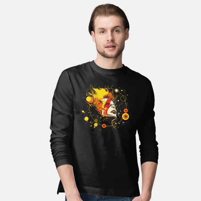 Space Oddity-Mens-Long Sleeved-Tee-kharmazero