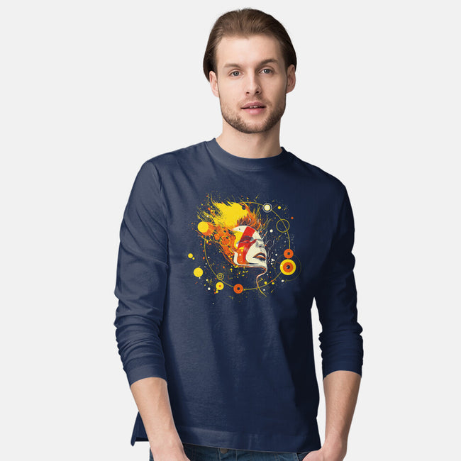 Space Oddity-Mens-Long Sleeved-Tee-kharmazero