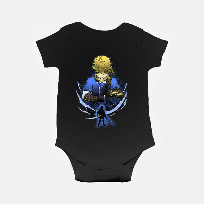 Hylian Champion Shadowwork-Baby-Basic-Onesie-Astrobot Invention