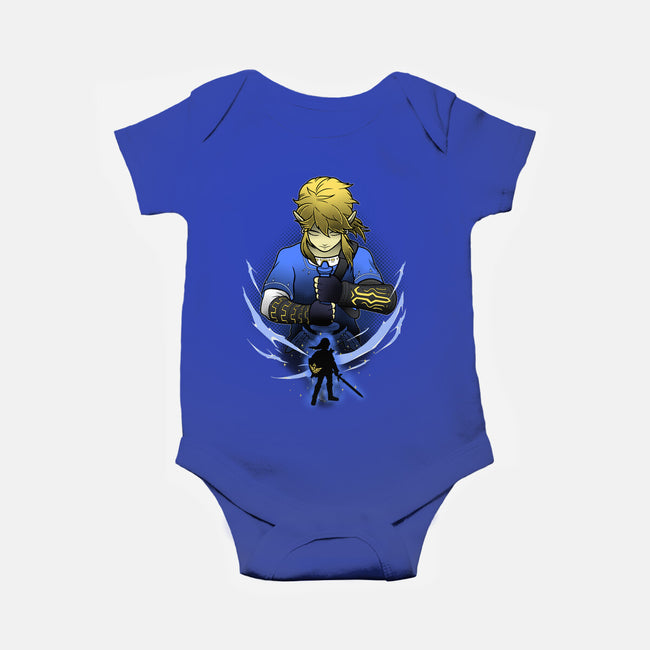 Hylian Champion Shadowwork-Baby-Basic-Onesie-Astrobot Invention