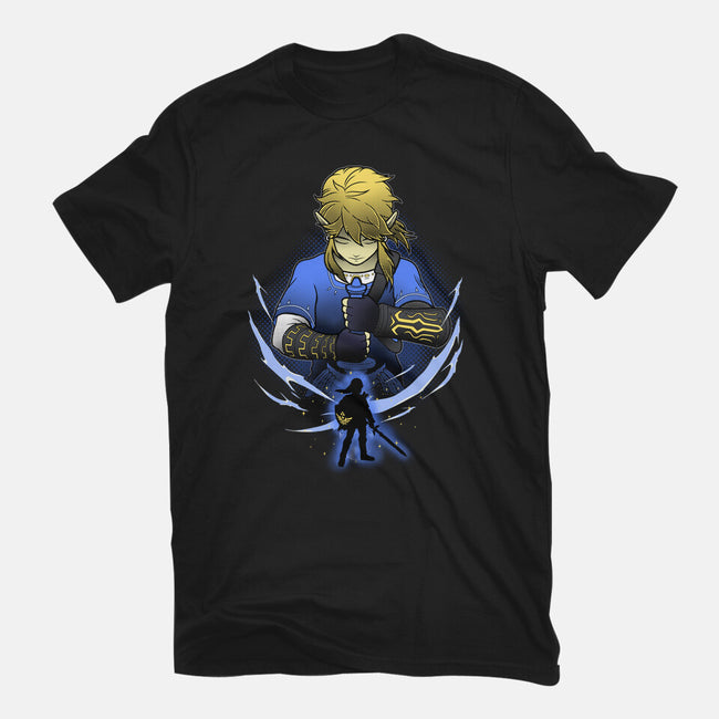 Hylian Champion Shadowwork-Youth-Basic-Tee-Astrobot Invention
