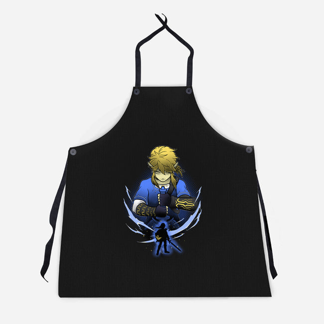 Hylian Champion Shadowwork-Unisex-Kitchen-Apron-Astrobot Invention
