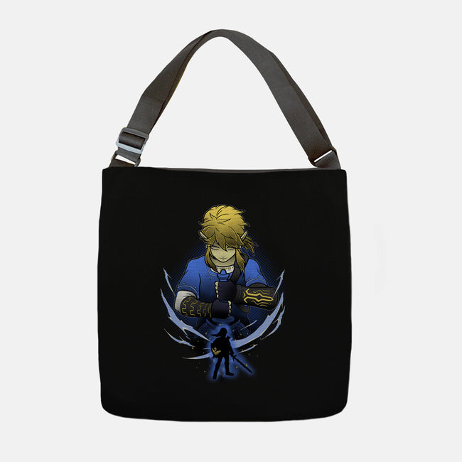 Hylian Champion Shadowwork-None-Adjustable Tote-Bag-Astrobot Invention