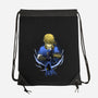 Hylian Champion Shadowwork-None-Drawstring-Bag-Astrobot Invention