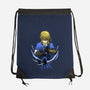 Hylian Champion Shadowwork-None-Drawstring-Bag-Astrobot Invention