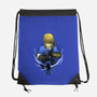 Hylian Champion Shadowwork-None-Drawstring-Bag-Astrobot Invention