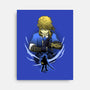 Hylian Champion Shadowwork-None-Stretched-Canvas-Astrobot Invention