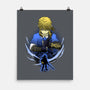 Hylian Champion Shadowwork-None-Matte-Poster-Astrobot Invention